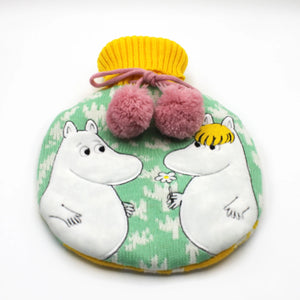 Moomin Round Hot Water Bottle House of Disaster Floral - BouChic 