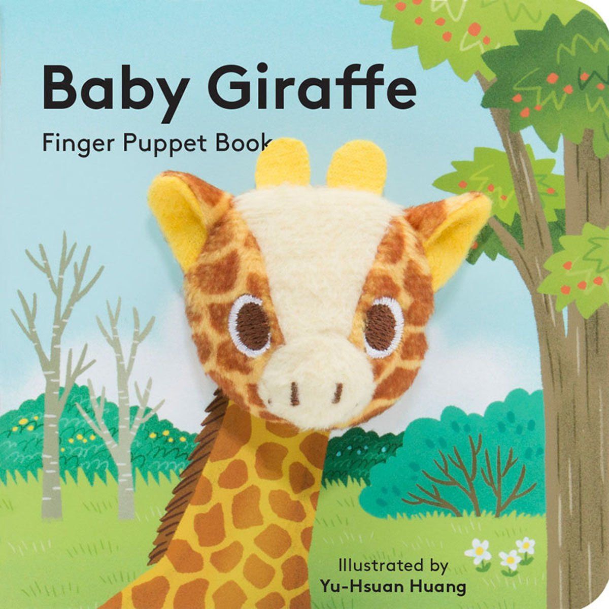 Baby Giraffe Finger Puppet Book - BouChic 