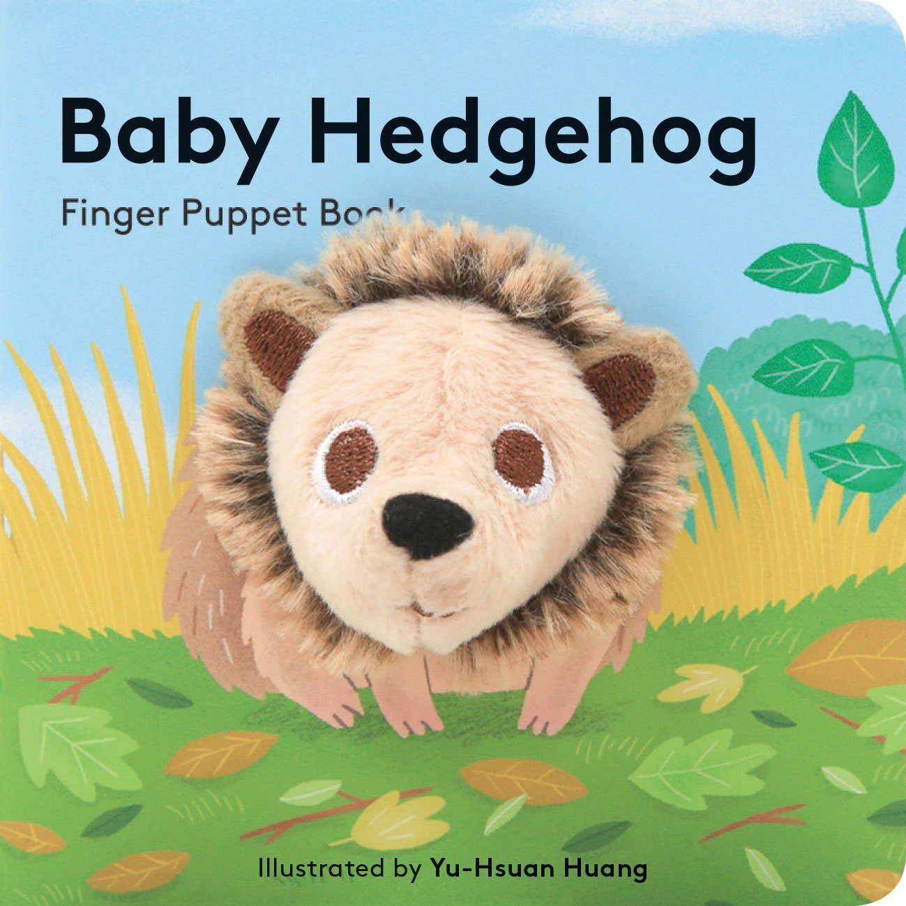 Baby Hedgehog Finger Puppet Board Book - BouChic 