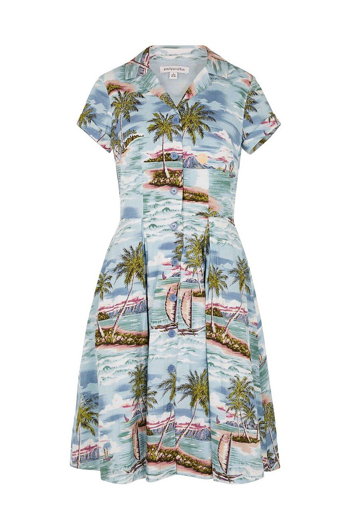 Kate Paradise Island Shirt Dress Emily & Fin - BouChic 