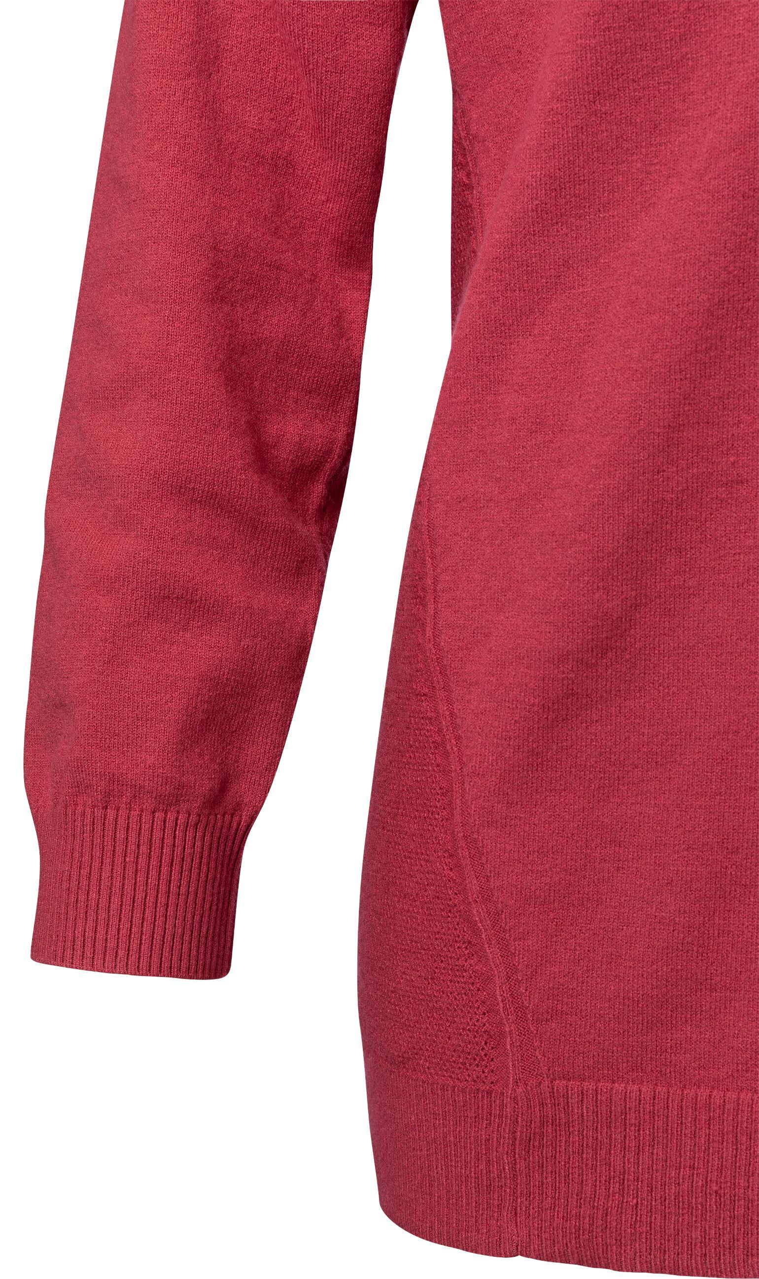 Pink Rouge V Neck Sweater - BouChic 