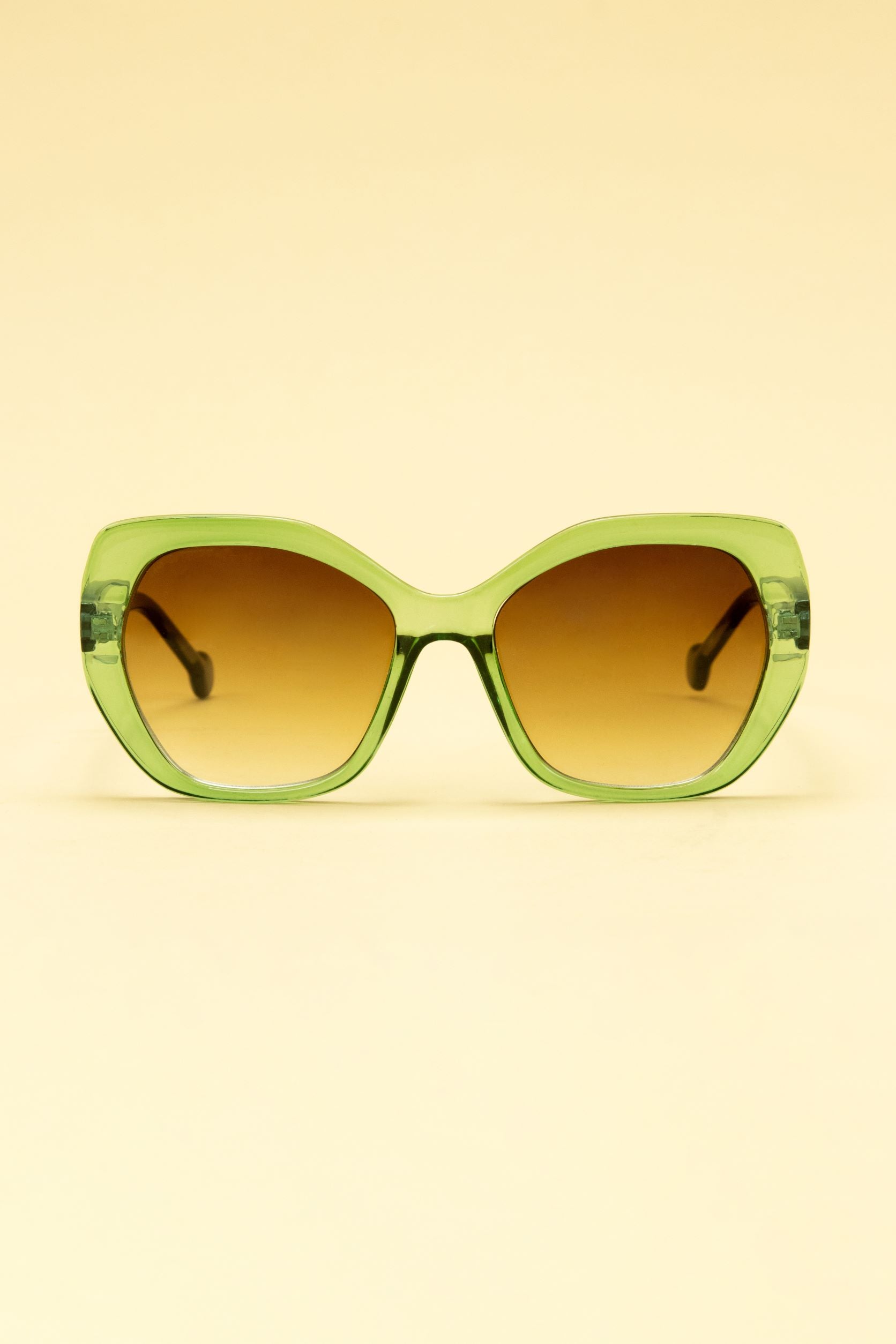 Powder Brianna Limited Edition Sunglasses Ocean Green - BouChic 