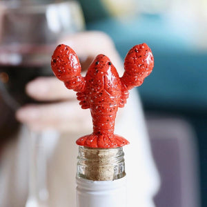 Red Lobster Cork Bottle Stopper - BouChic 