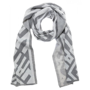 Scarf With Graphic Print - BouChic 