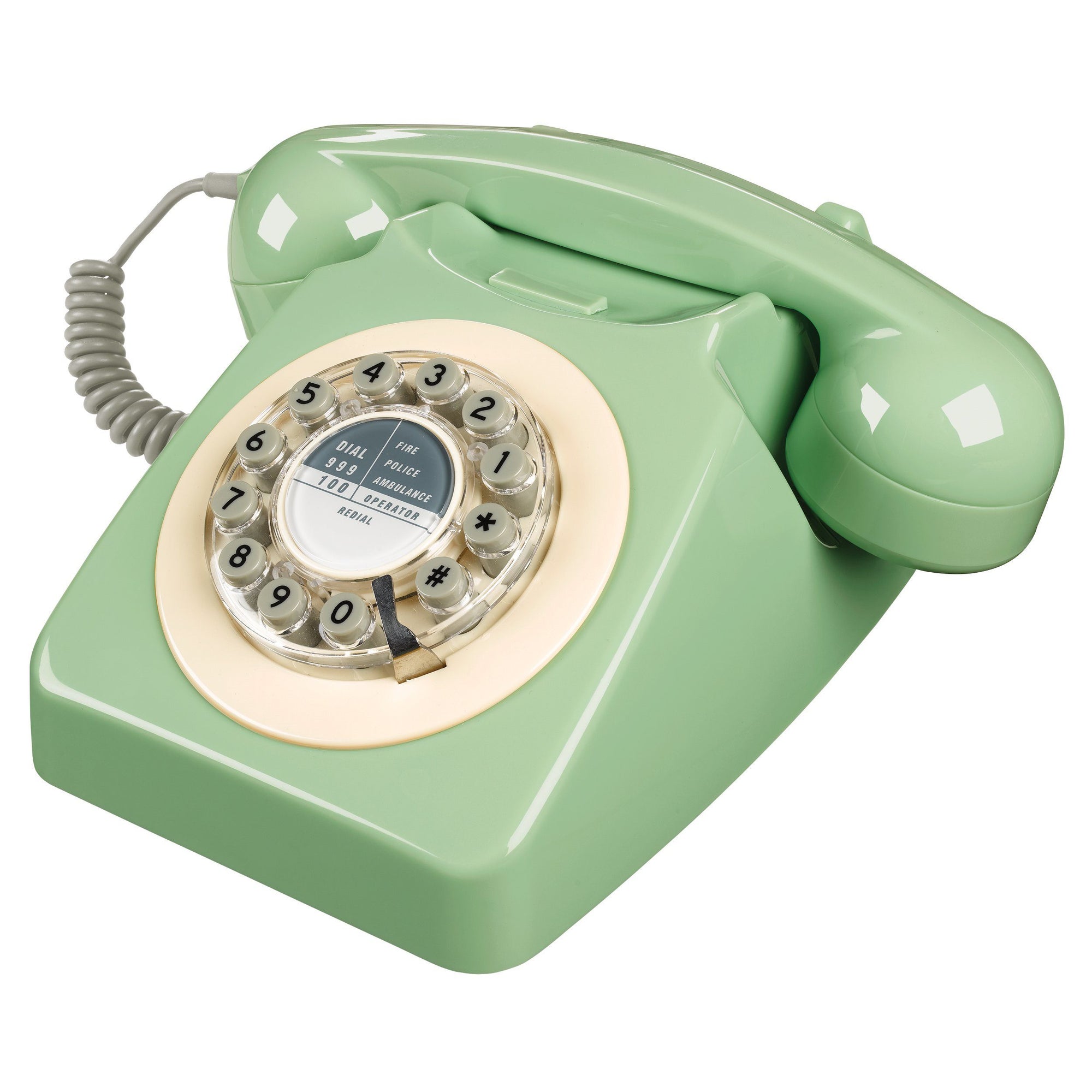 Swedish Green 746 Telephone Classic 1960's Design - BouChic 