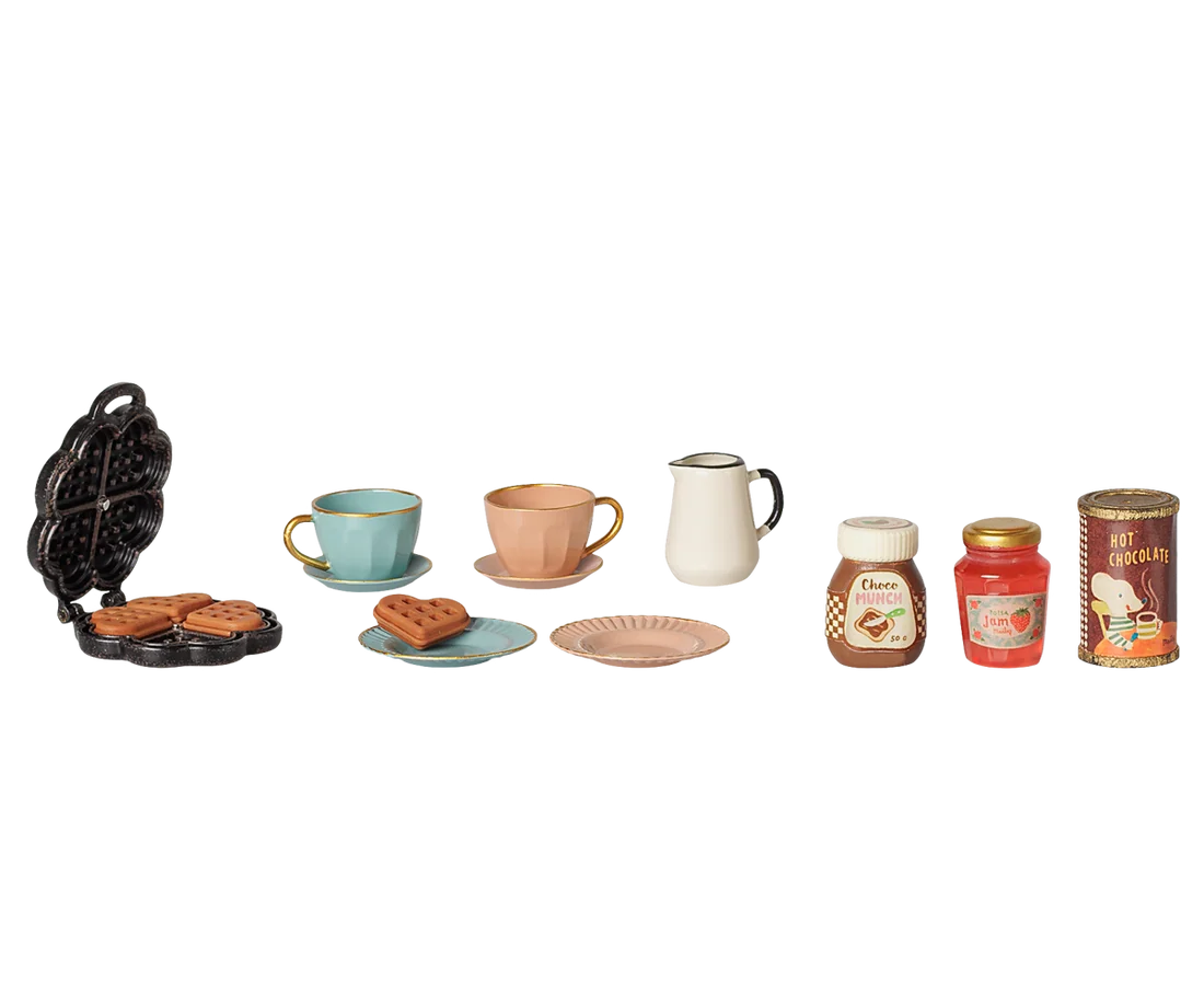 ** Pre-order ** Maileg Waffle Set Mouse