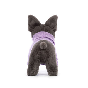 Jellycat Purple Sweater French Bulldog