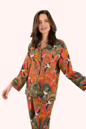 Powder Marbled Swallows Pyjamas