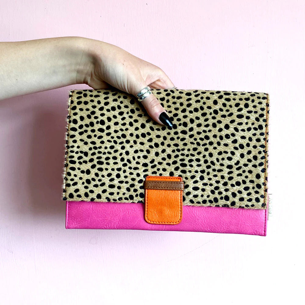 Animal Print Cheetah Travel Wallet - BouChic 