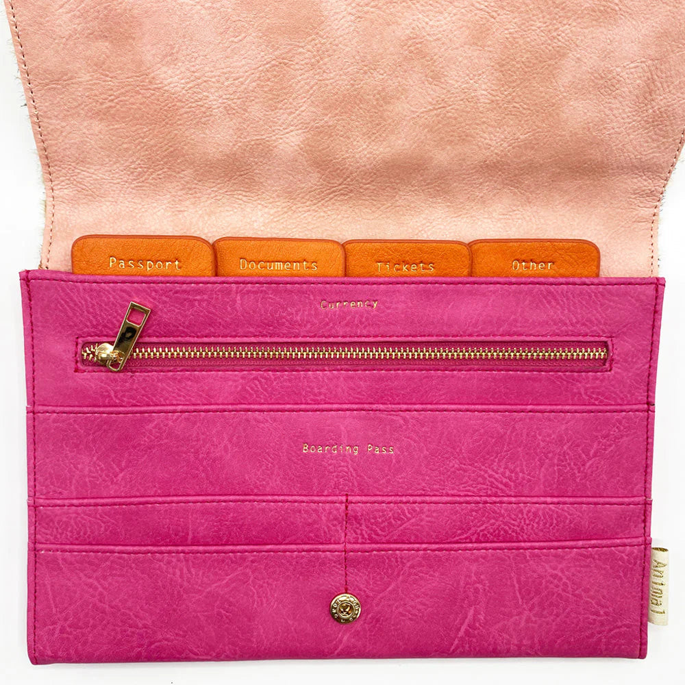 Animal Print Cheetah Travel Wallet - BouChic 