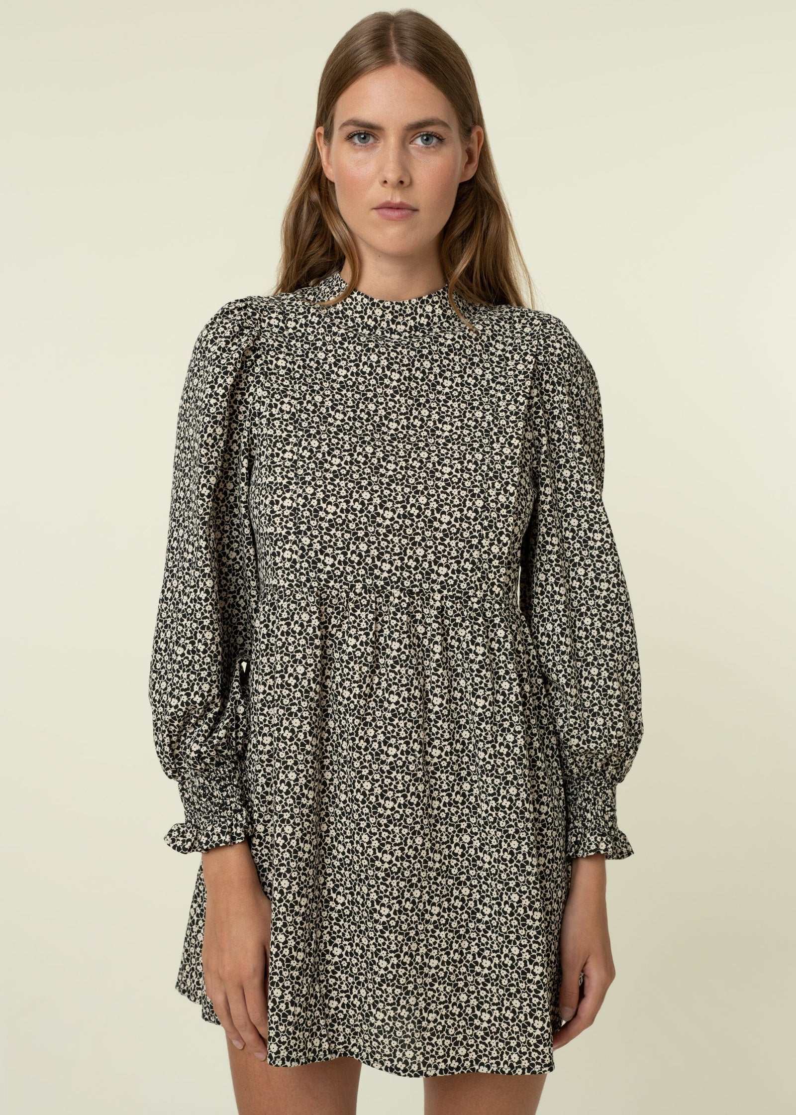 FRNCH Black Dress - BouChic 