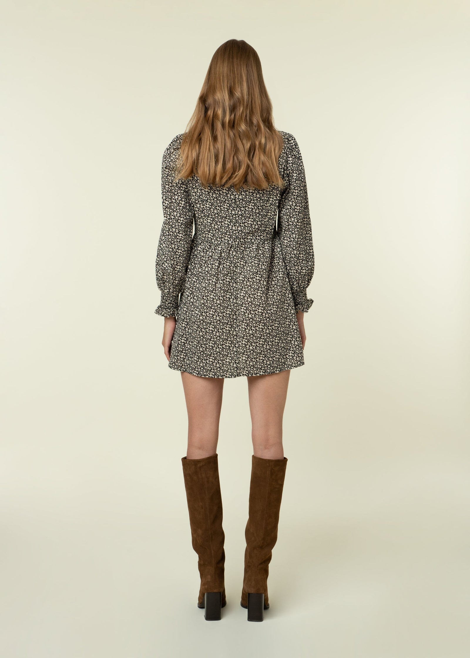 FRNCH Black Dress - BouChic 