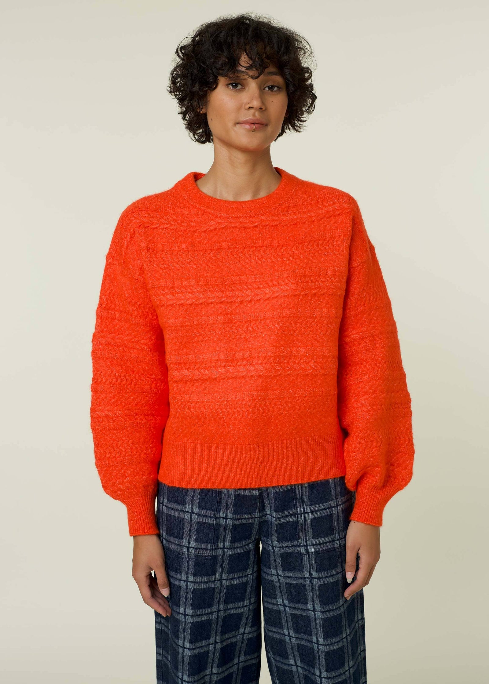 Frnch Cristina Pullover Orange - BouChic 