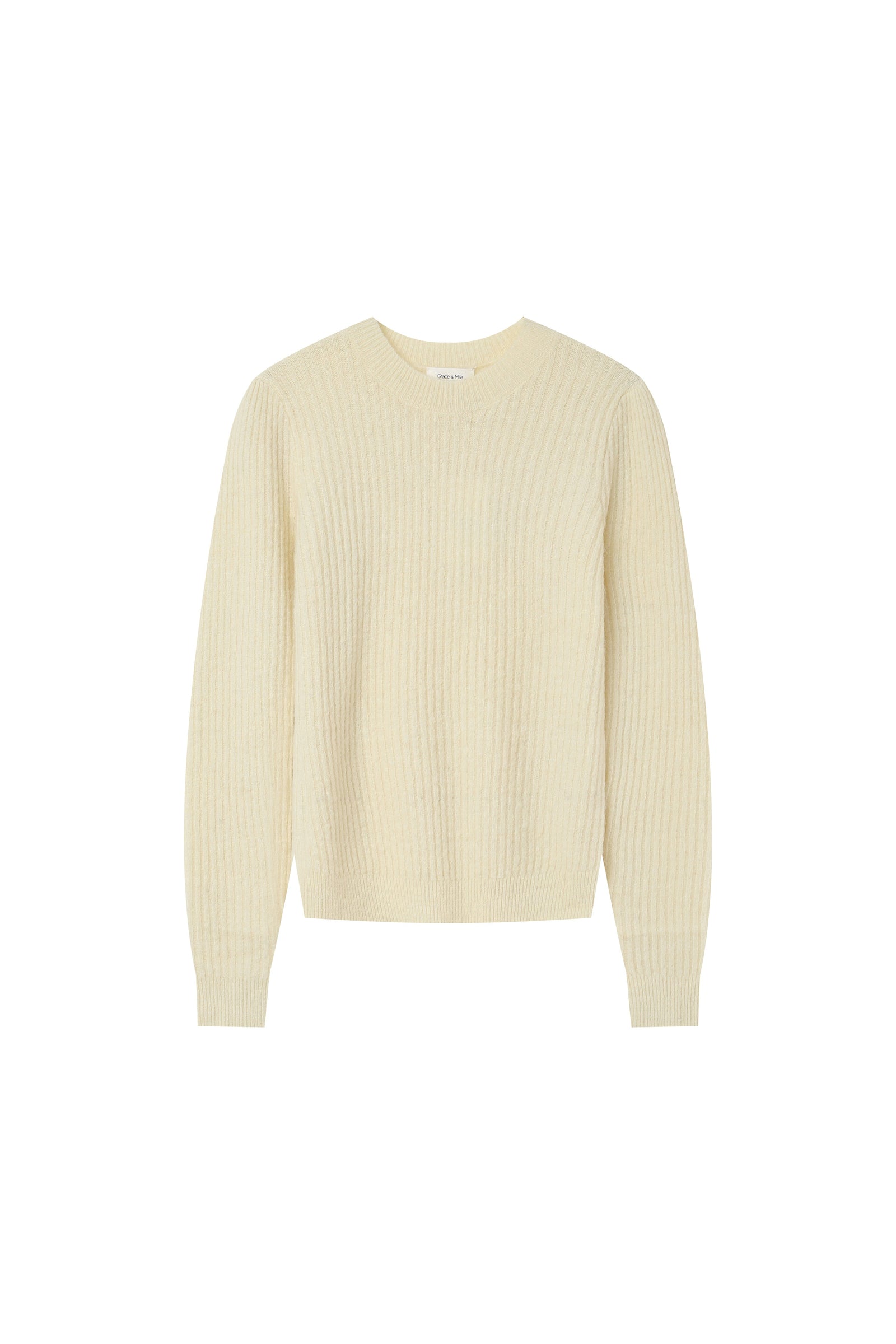 Grace & Mila Galvin Pullover Cream - BouChic 