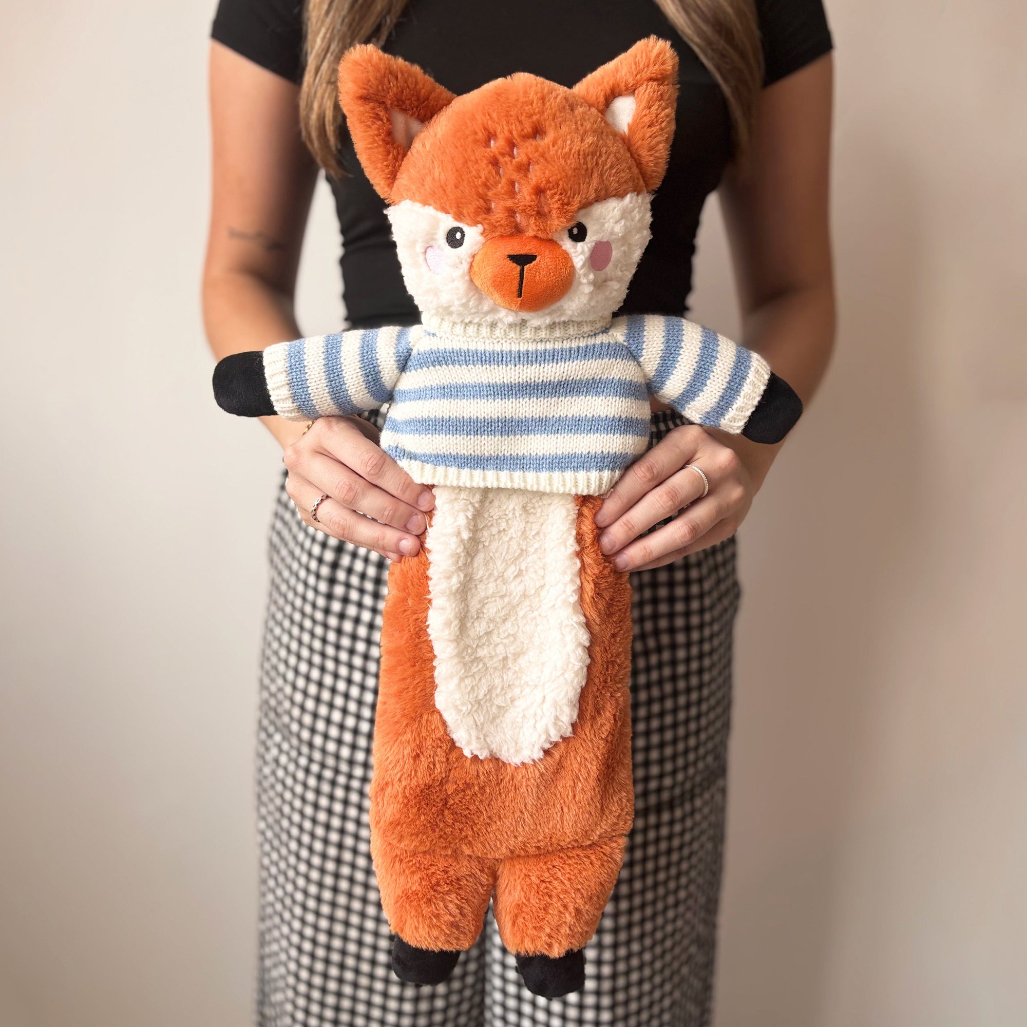 House of Disaster Hot Water Bottle Fox Jumper Hot Water Bottle BouChic | Homeware, Fashion, Gifts, Accessories 