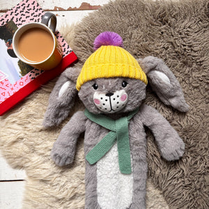 House of Disaster Hot Water Bottle Rabbit Scarf/Hat Hot Water Bottle BouChic 