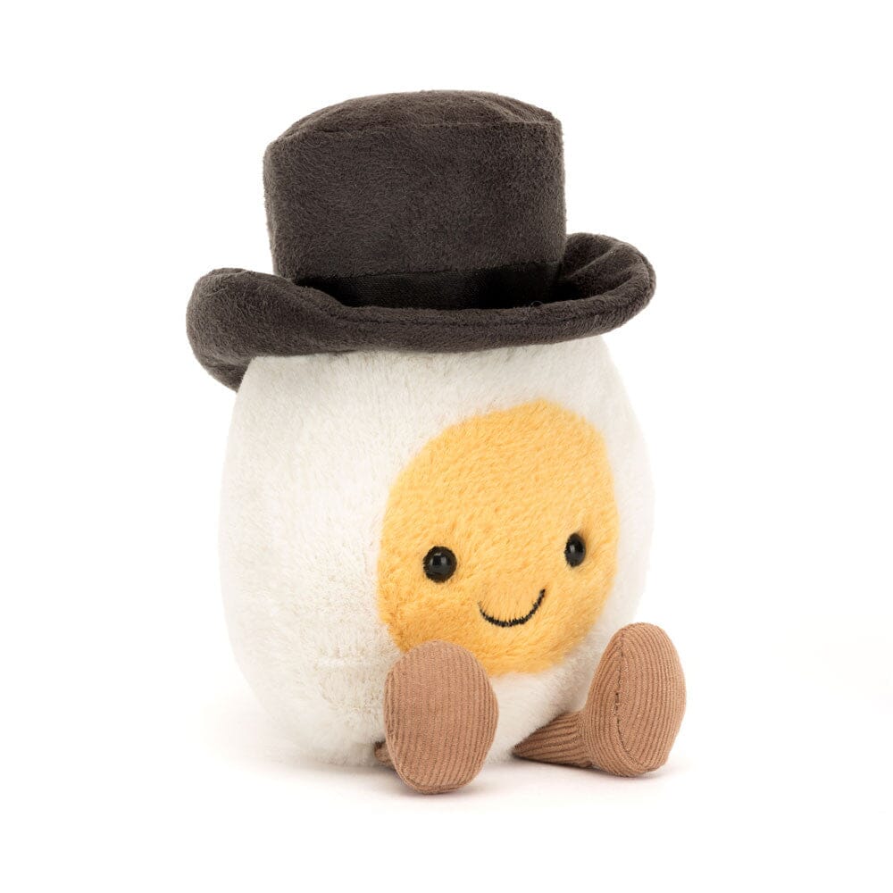 Jellycat Amuseables Boiled Egg Groom Jellycat Toy BouChic 