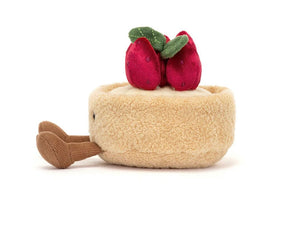 Jellycat Amuseables Fleurette Tarte Aux Fraises - BouChic