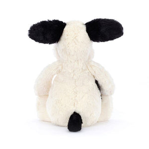 Jellycat Bashful Black/Cream Puppy Dog - BouChic