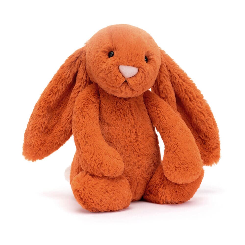 Jellycat Bashful Bunny in Tangerine Orange - BouChic 