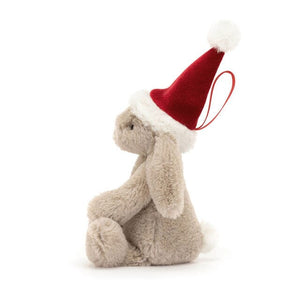 Jellycat Bashful Christmas Bunny Decoration - BouChic 