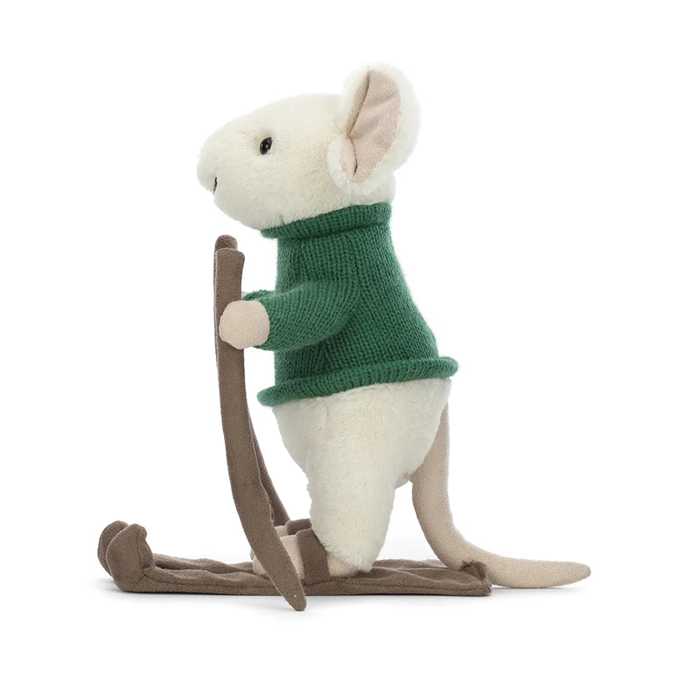 Jellycat Merry Mouse Skiing - BouChic 