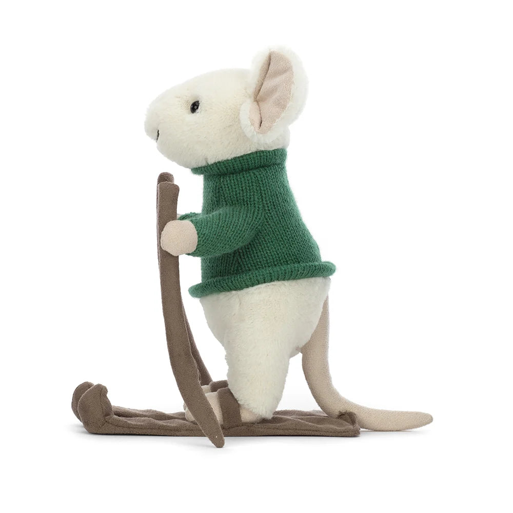 Jellycat Merry Mouse Skiing - BouChic 