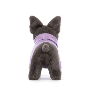 Jellycat Purple Sweater French Bulldog - BouChic 