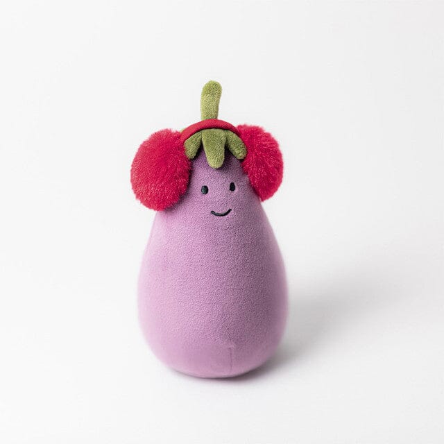 Jellycat Toastie Vivacious Aubergine Red Ear Muffs - BouChic