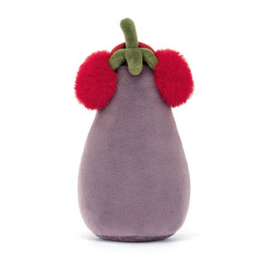 Jellycat Toastie Vivacious Aubergine Red Ear Muffs - BouChic