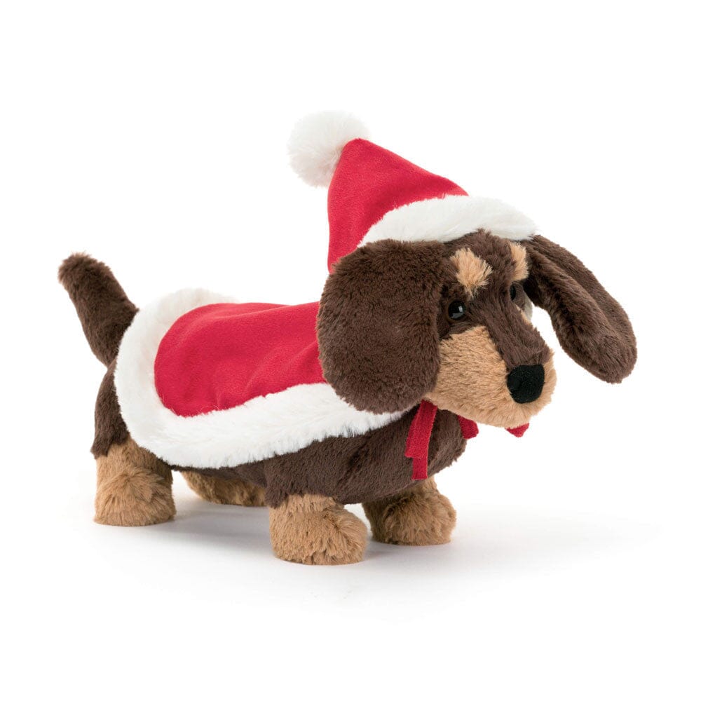 Jellycat Winter Warmer Otto Sausage Dog - BouChic 