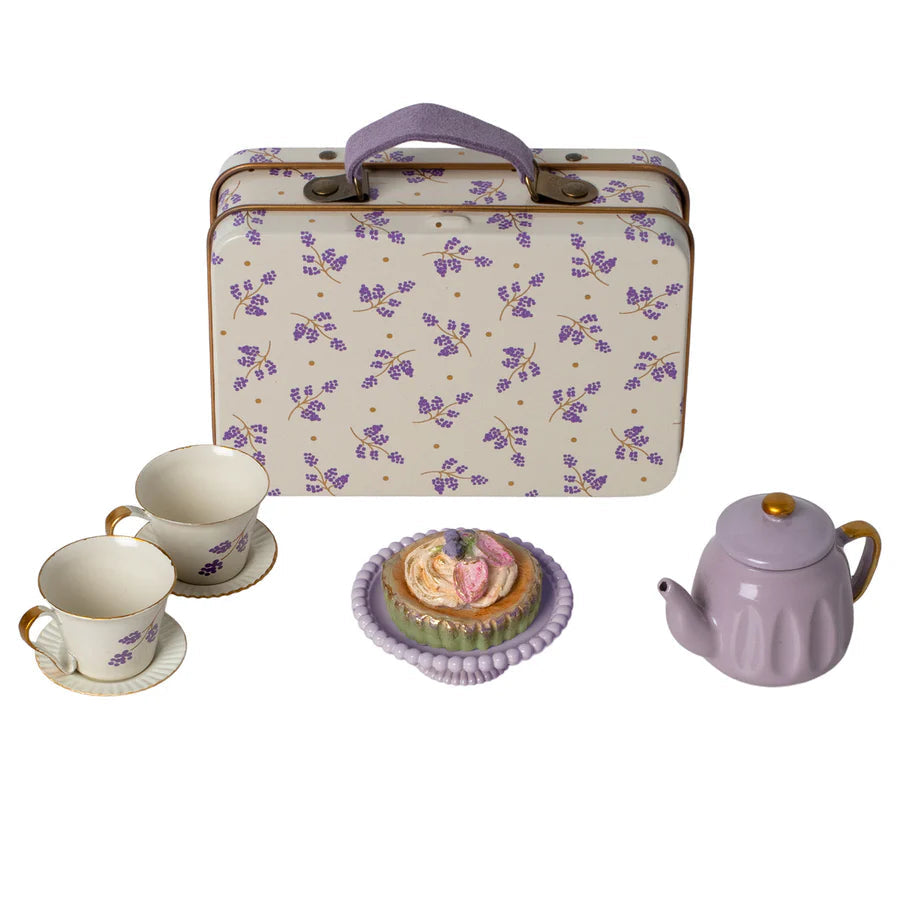 Maileg Afternoon Treat, Mouse - Purple Madelaine - BouChic