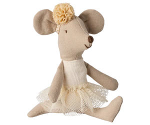 Maileg Ballerina Little Sister Mouse Toy BouChic 