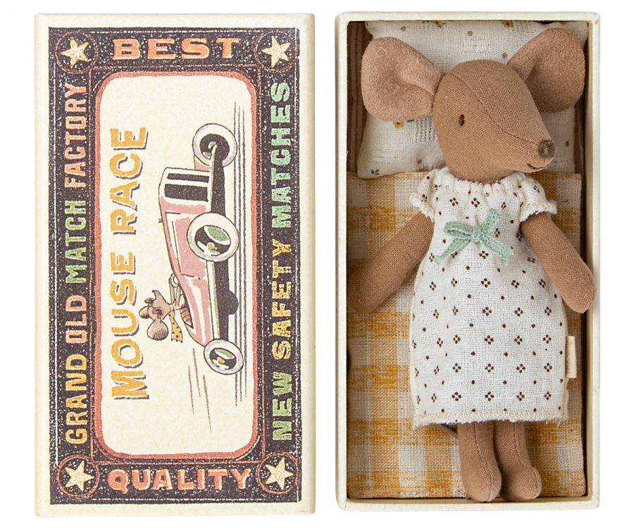 Maileg Big Sister Mouse in Matchbox - BouChic 