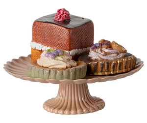 Maileg Cake & Cake Stand Mini - BouChic 