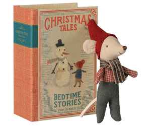 Maileg Christmas Book Little Brother Activity Toy BouChic | Homeware, Fashion, Gifts, Accessories 