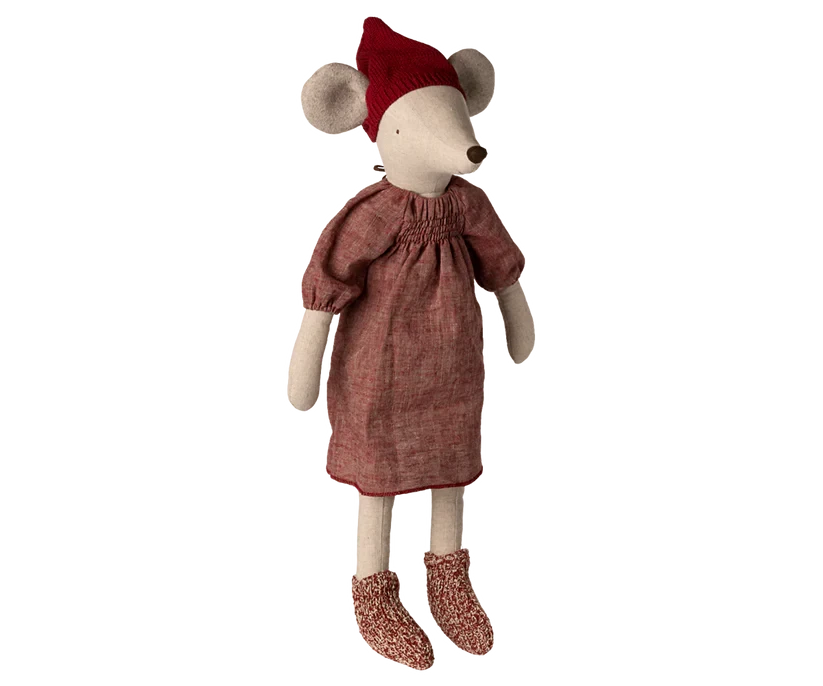Maileg Christmas Mouse Maxi Girl 2025 Activity Toy BouChic 