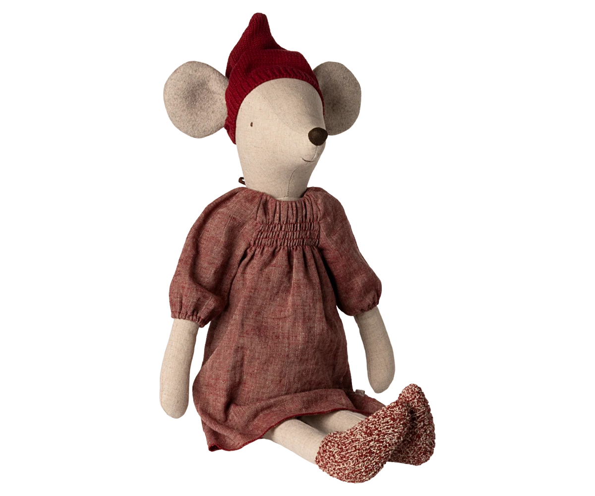 Maileg Christmas Mouse Maxi Girl 2025 Activity Toy BouChic 