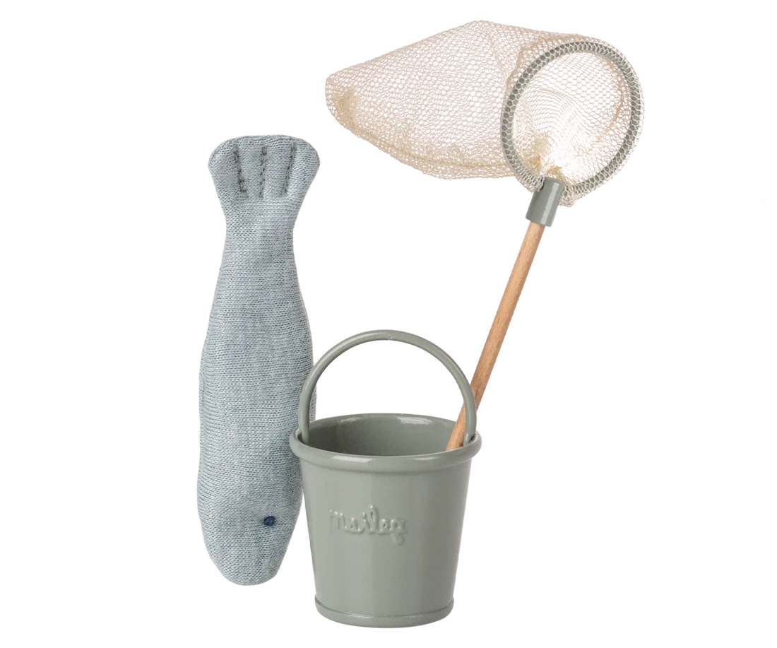 Maileg Fishing Set Mouse Activity Toy BouChic | Homeware, Fashion, Gifts, Accessories 