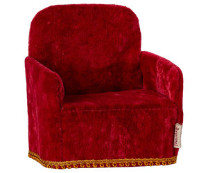Maileg Folding Chair Mouse Maileg Chair BouChic | Homeware, Fashion, Gifts, Accessories Red 