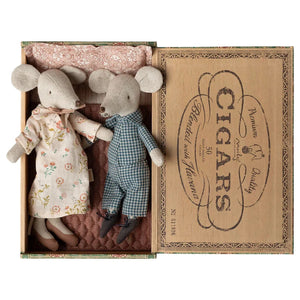 Maileg Grandparents in Cigar Box - BouChic