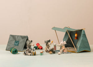 Maileg Happy Camper Tent Mouse Maileg tent BouChic 