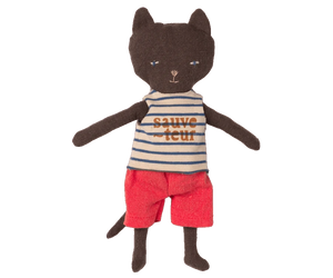 Maileg Lifeguard Cat & His Lighthouse - BouChic