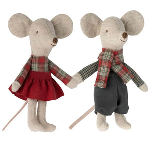 Maileg Little Brother & Sister Christmas Twins - BouChic