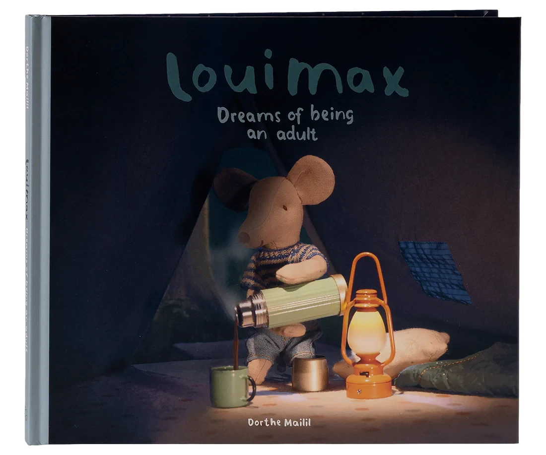Maileg Louimax Dreams of Being an Adult Reading Book Maileg Book BouChic | Homeware, Fashion, Gifts, Accessories 