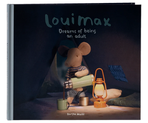 Maileg Louimax Dreams of Being an Adult Reading Book Maileg Book BouChic | Homeware, Fashion, Gifts, Accessories 