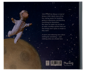 Maileg Louimax Dreams of Being an Adult Reading Book Maileg Book BouChic | Homeware, Fashion, Gifts, Accessories 