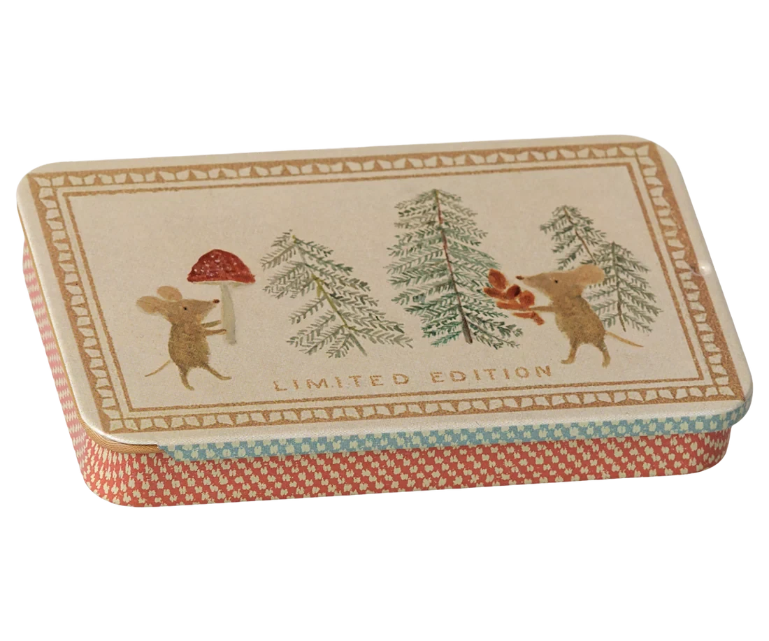 Maileg Metal Box with sliding lid Activity Toy BouChic | Homeware, Fashion, Gifts, Accessories 
