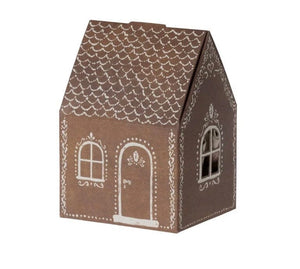 Maileg Santa Mouse with Sac & House - BouChic