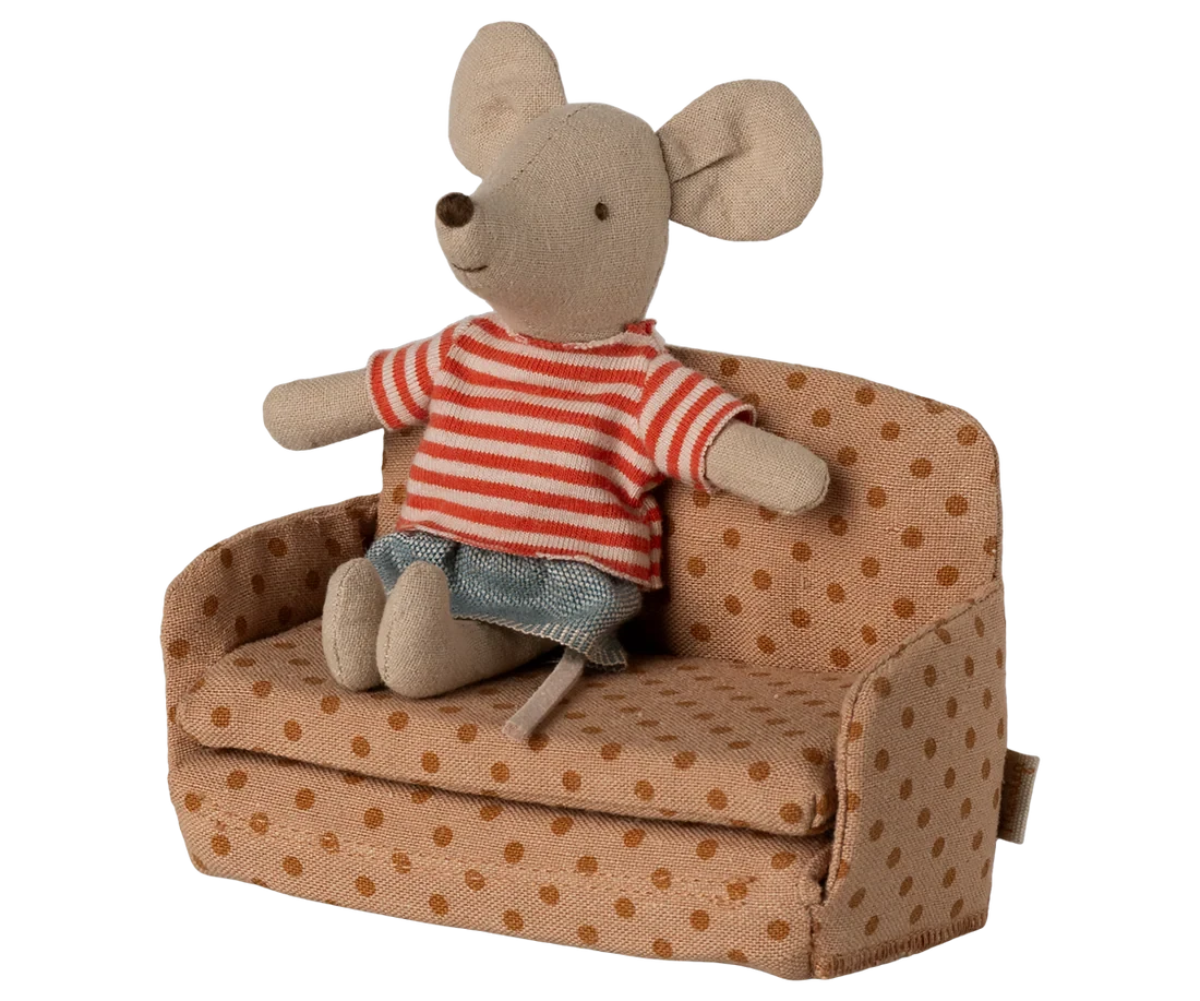 Maileg Sofa Bed Mouse Spots Maileg Furniture BouChic | Homeware, Fashion, Gifts, Accessories 